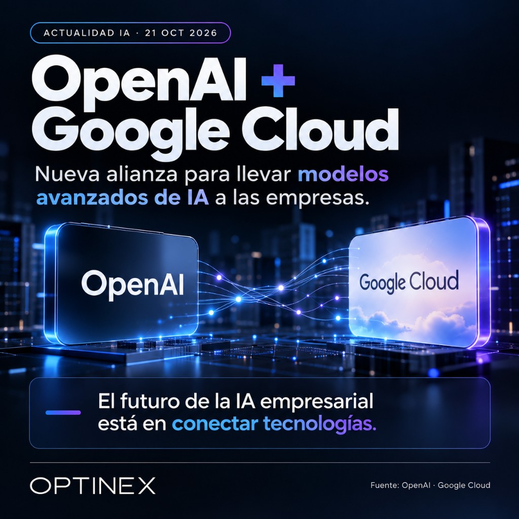 OpenAI y Google Cloud: qué cambia para las empresas en 2026